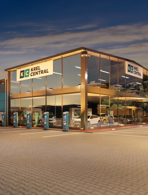 Wizualizacja Krel Central a.s.